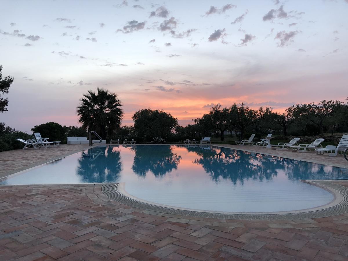 Baglio San Vincenzo Hotel Menfi Bagian luar foto