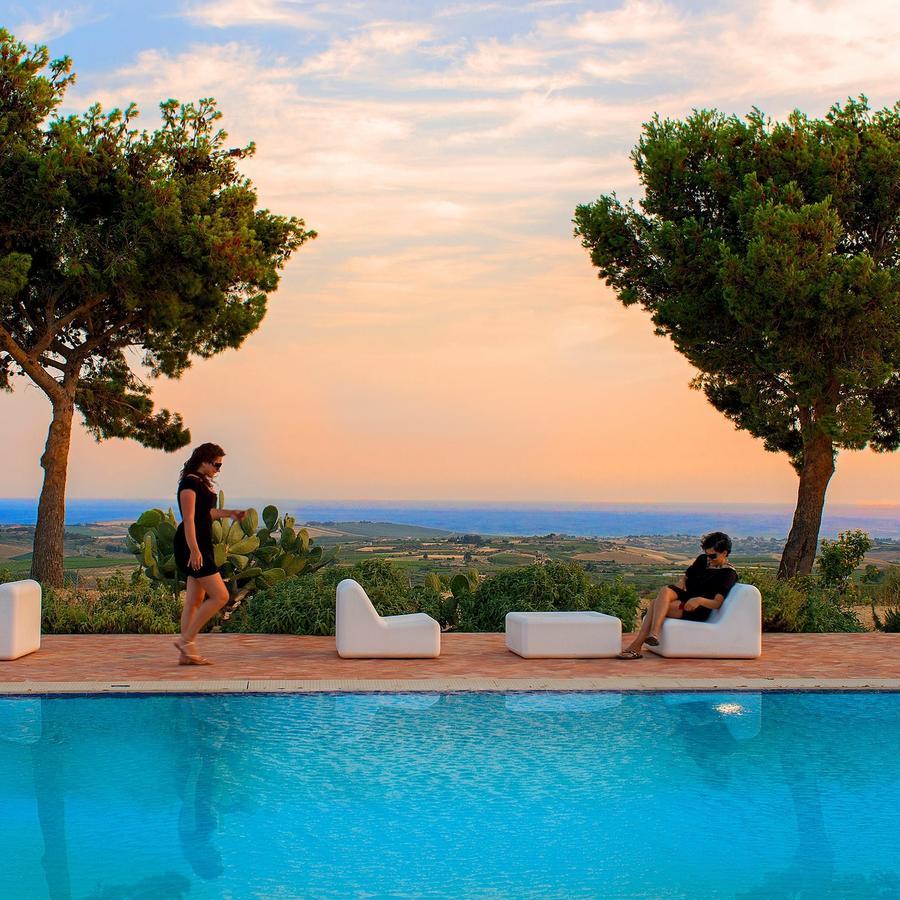 Baglio San Vincenzo Hotel Menfi Bagian luar foto