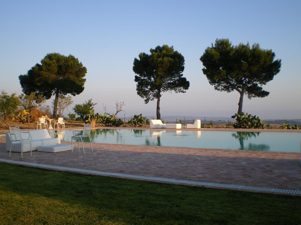 Baglio San Vincenzo Hotel Menfi Bagian luar foto